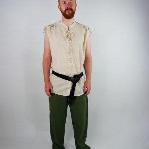 1051 ärmelloses Schnürhemd „Henn“