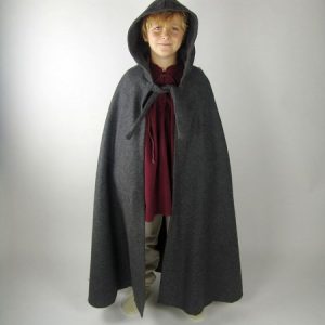 16009 Kinderumhang lange Kapuze