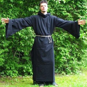 Mönchskutte, schwere Baumwolle „Thaddäus“