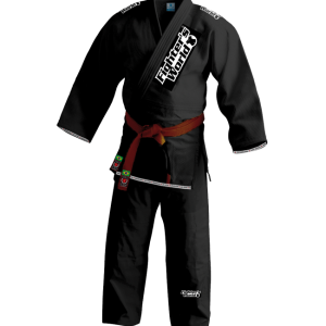 FW RIO LOCO Brazilian Jiu Jitsu Kimono schwarz