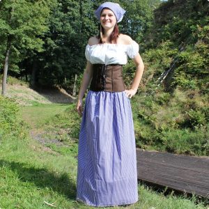 Kleid gotischer Schankwirtin Hedda, Magdkostüm