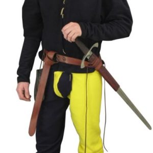 Spätgotischer Herrenanzug – Set – Mantel – Hose – Hut