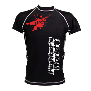 FW Rashguard UFG Kurzarm schwarz