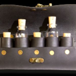 5-fach Tranktasche des Heilers, mit Riegelverschluss