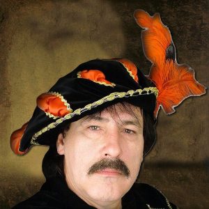 Zum Barock-Kostüm – Barett, Renaissancebarett