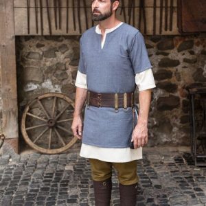 Baumwolltunika „Aegir“ Kurzarm Tunika