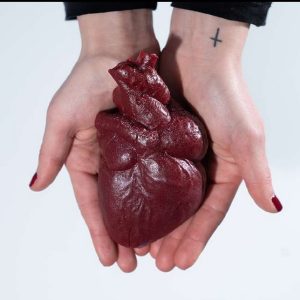 LARP: Herz, Menschenherz aus Gelantine