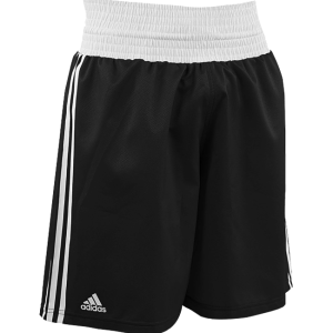 adidas Boxing Shorts Punch Line schwarz weiss ADIBTS02