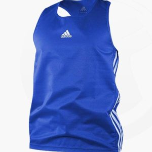 adidas Boxing Top Punch Line blau weiss ADIBTT02