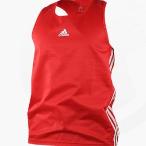 adidas Boxing Top Punch Line rot weiss ADIBTT02