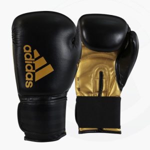 adidas Boxhandschuhe Hybrid 50 schwarz/gold ADIH50
