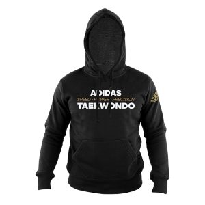 adidas Community Hoodie TAEKWONDO “Power” schwarz adiTHL01