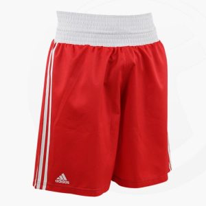 adidas Boxing Shorts Punch Line rot weiss ADIBTS02