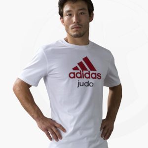adidas Community T-Shirt Judo weiß