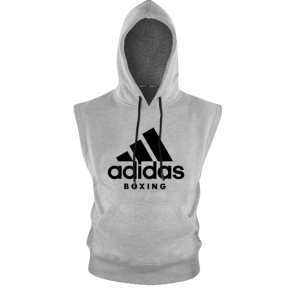 adidas Community Sleeveless Hoodie BOXING grau ADICHB/WS
