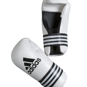 adidas Kickboxhandschuhe Semi Contact Gloves weiß adiBFC01