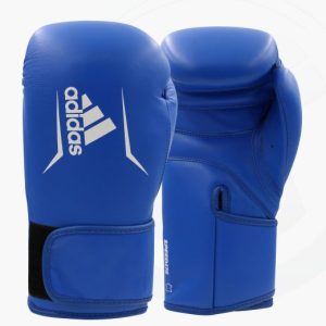 adidas Boxhandschuhe SPEED 175 blau Rindsleder ADISBG175