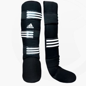 adidas Textile Shin Instep Guard schwarz/weiß adiGSS013