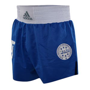 adidas Wako Technical Apparel Kick Boxing Shorts blau adiLKS1