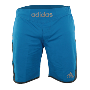 adidas Transition MMA Shorts S/S blau/grau adiMMAS06