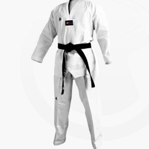 adidas Taekwondo Anzug Champion 3 III weißes Revers WTF adiTCH03
