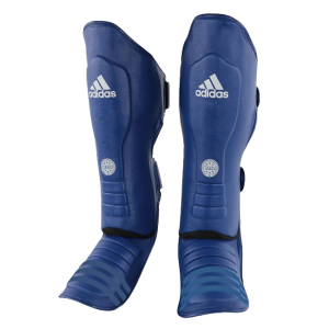 adidas Super Pro Schienbein Ristschutz blau adiSGSS011 im Wako Stil