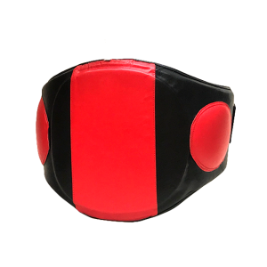 FW OCTAGON Belly Pad Bauchschutz Gürtel für Trainer schwarz rot