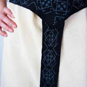 G-02 Stoffgürtel mit Stickerei