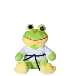FW Stofftier Frosch the Black Belt Fighter