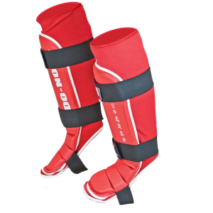 BN Jiu Jitsu Schienbein Ristschutz rot IJJF approved