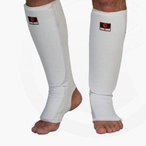 BN Schienbein Ristschutz Cotton Mesh weiß