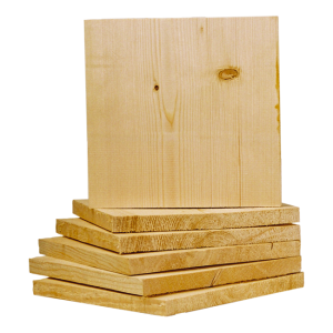 Bruchtestbrett für Gürtelprüfung aus Fichte Vollholz ca. 30x30cm