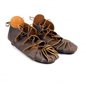 003 Bundschuhe aus Nubukleder