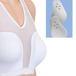 Damen Brustschutz Safeguard Set