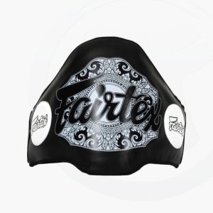 Fairtex Belly Pad Bauchschild schwarz Leder