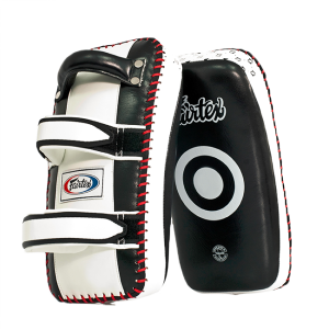 Fairtex Muay Thai Kick Pad schwarz/weiß KPLC2