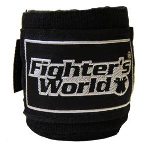 FW Boxbandagen elastic schwarz