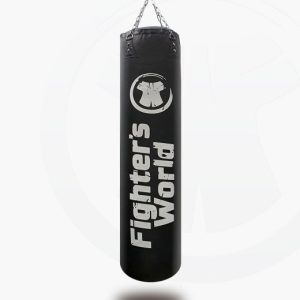 FW Black line Boxsack schwarz gefüllt mit Kette