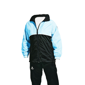 FW Team Sports Laufjacke schwarz/hellblau