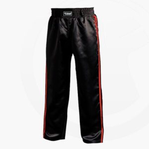 FW Kickboxhose Warrior schwarz/rot