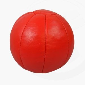 FW Medizinball Leder rot 3kg