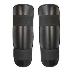 FW Thai Tech Schienbeinschutz Leder schwarz