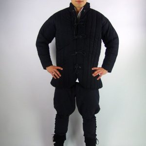 6004 Gambeson mit Lederschnüren „Malte“