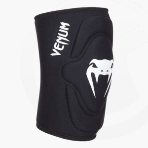 VENUM Kontact Lycra Gel Knieschutz schwarz/weiß 0178