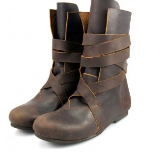 032 Haithabu Stiefel aus Nubukleder „Floki“
