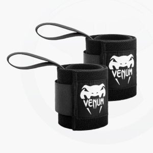 Venum Hyperlift Gewichtheber Handgelenk Wickel schwarz