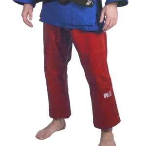 Ippon Fighter Judo Hose Schnürbund rot