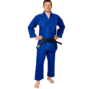 adidas J650B Contest Judo Anzug blau