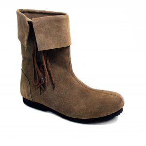 007K Kinder-Stulpenstiefel aus Wildleder „Sigurd“