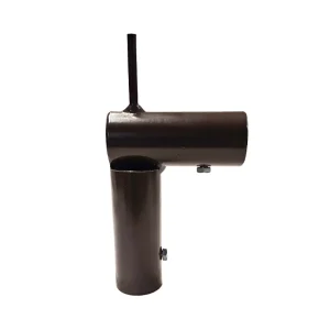 Eckstück mit Dorn für Stehstange 54mm